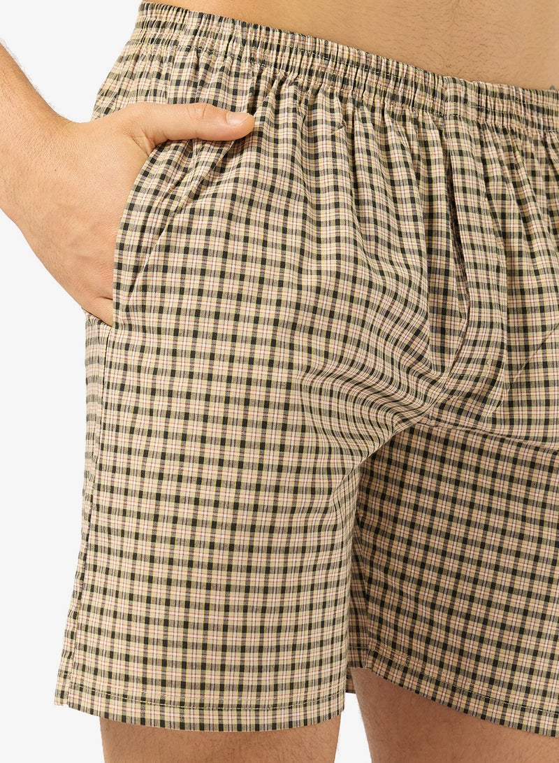 سفنتي فايف بيسيكس بوكسر منسوج عبوة من قطعتين - Image 4